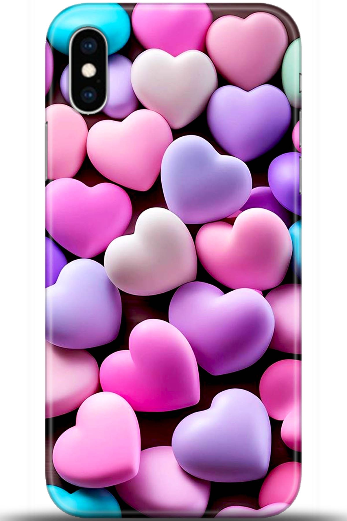 Apple iPhone X Uyumlu Kılıf HD Baskılı Kılıf - Followed Institution 5432