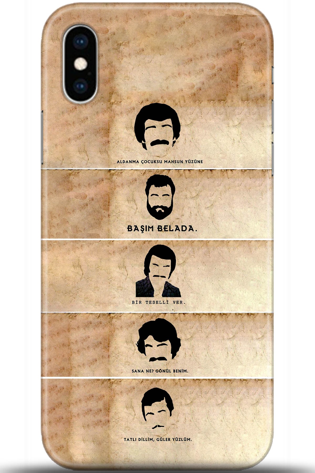 Apple iPhone X Uyumlu Kılıf HD Baskılı Kılıf - Followed Institution 5440