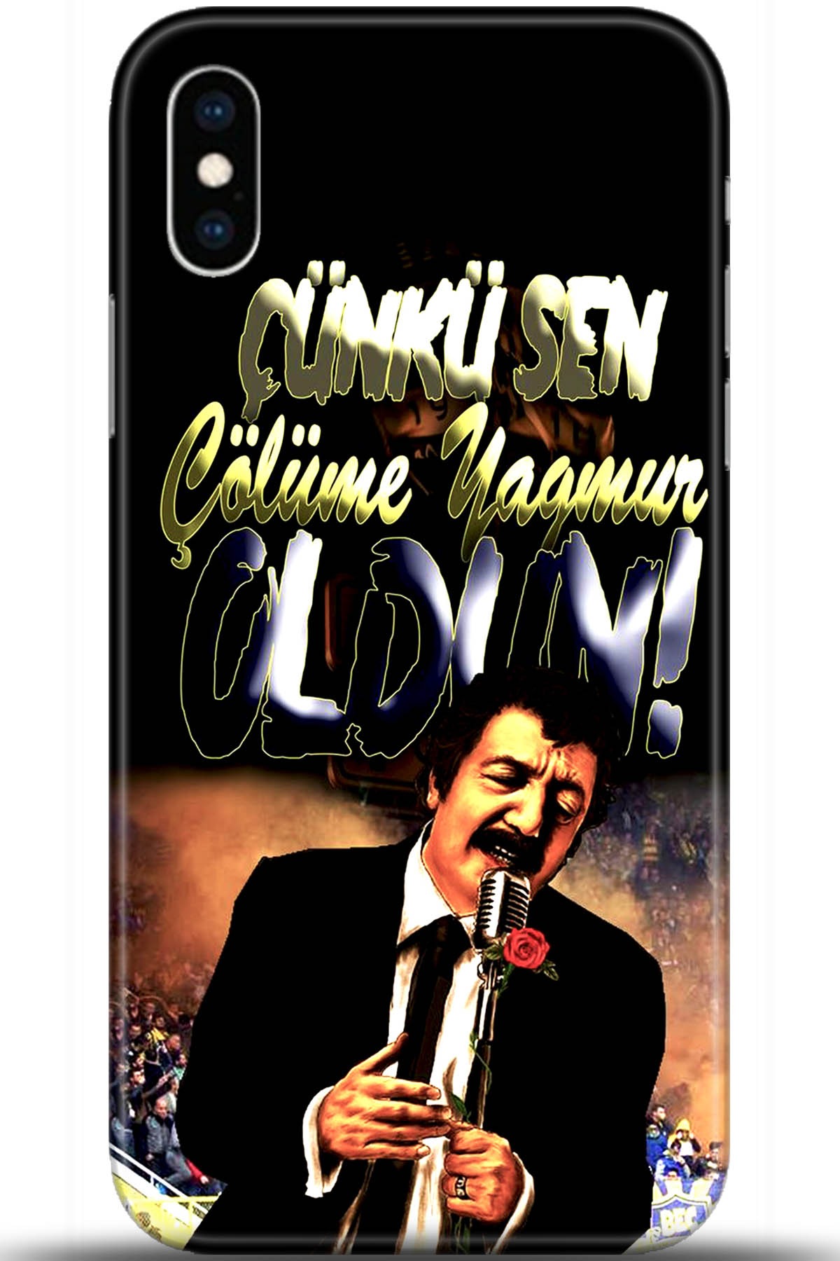 Apple iPhone X Uyumlu Kılıf HD Baskılı Kılıf - Followed Institution 5449