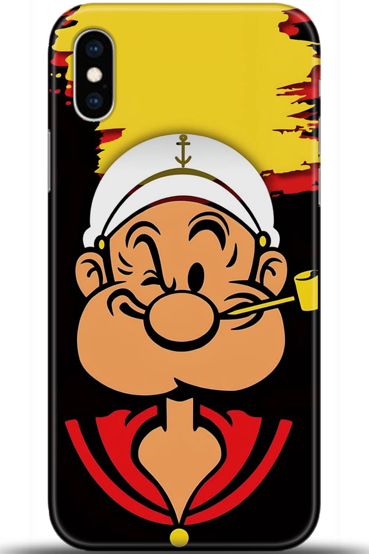 Apple iPhone X Uyumlu Kılıf HD Baskılı Kılıf - Followed Institution 5464