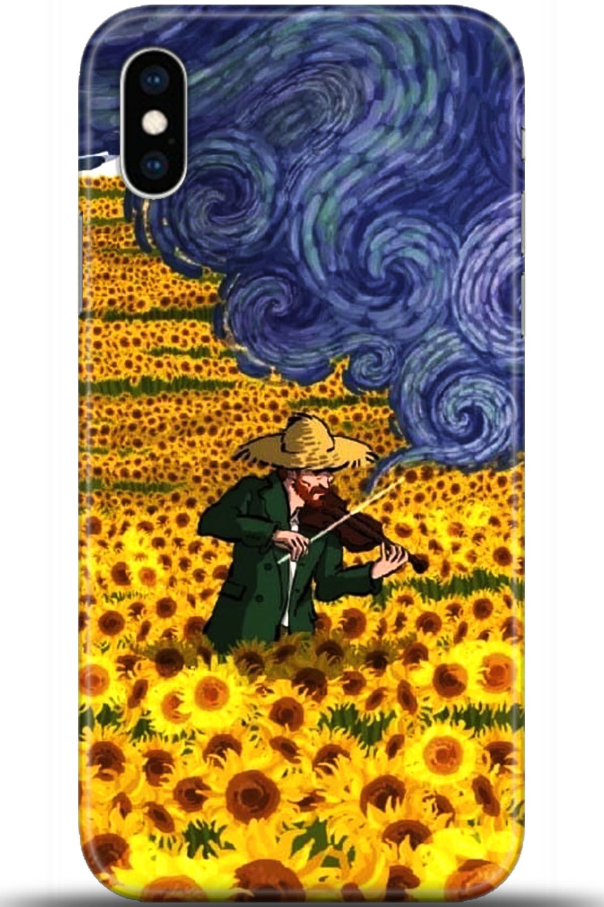 Apple iPhone X Uyumlu Kılıf HD Baskılı Kılıf - Followed Institution 5503