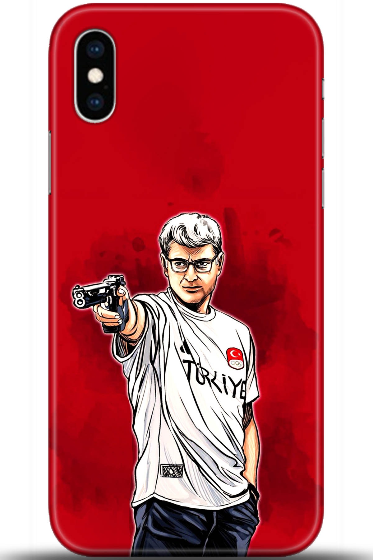 Apple iPhone X Uyumlu Kılıf HD Baskılı Kılıf - Followed Institution 5533