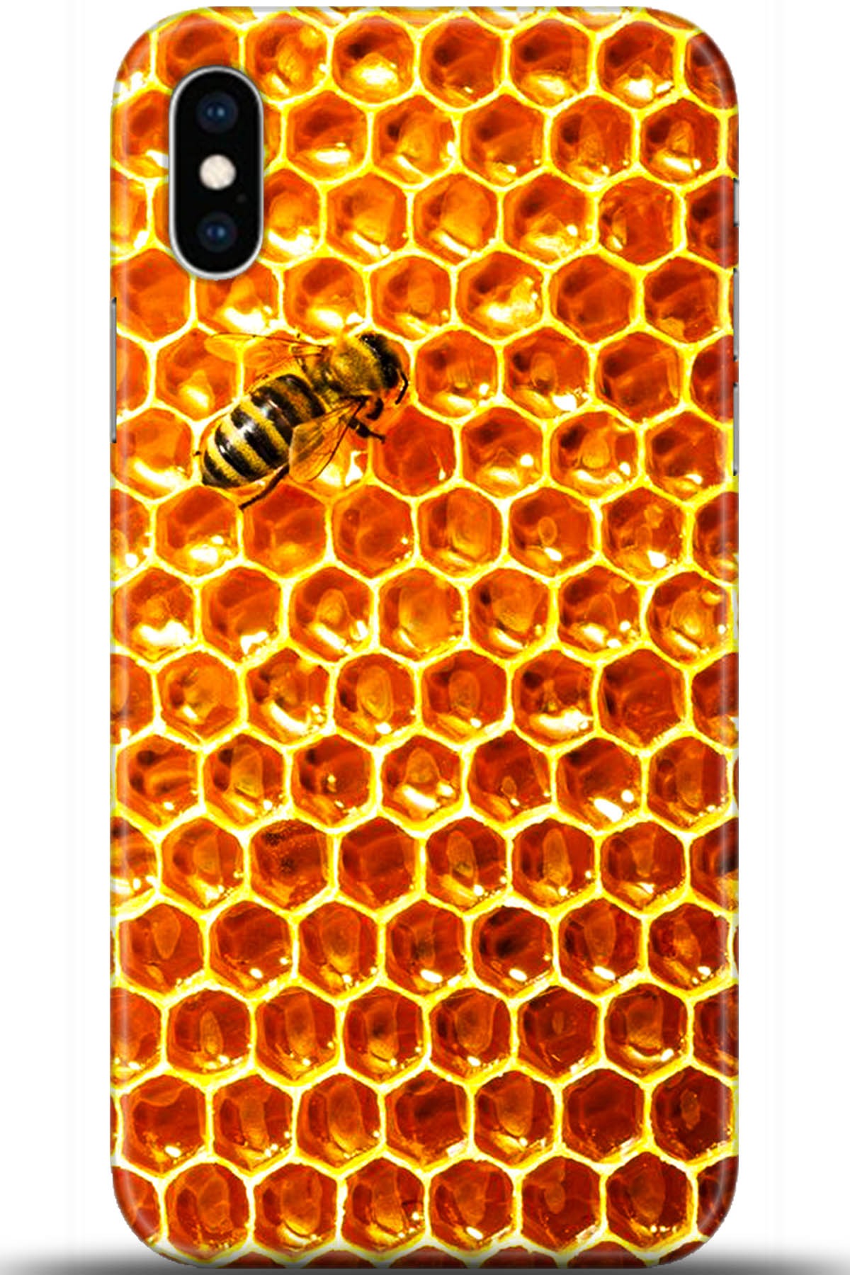 Apple iPhone X Uyumlu Kılıf HD Baskılı Kılıf - Followed Institution 5549