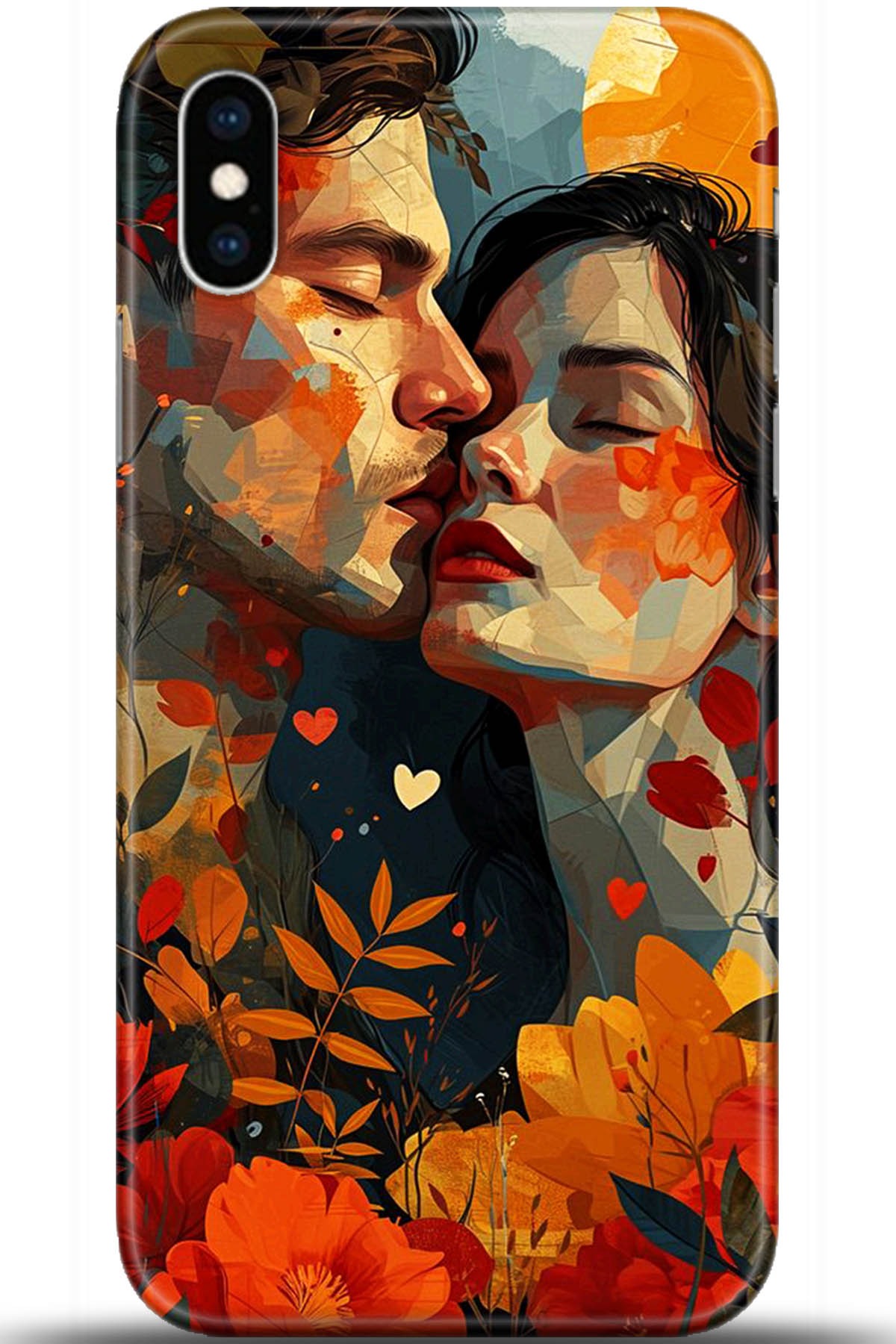 Apple iPhone X Uyumlu Kılıf HD Baskılı Kılıf - Followed Institution 5556