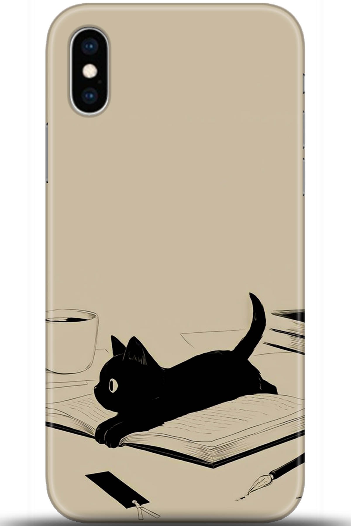 Apple iPhone X Uyumlu Kılıf HD Baskılı Kılıf - Followed Institution 5603