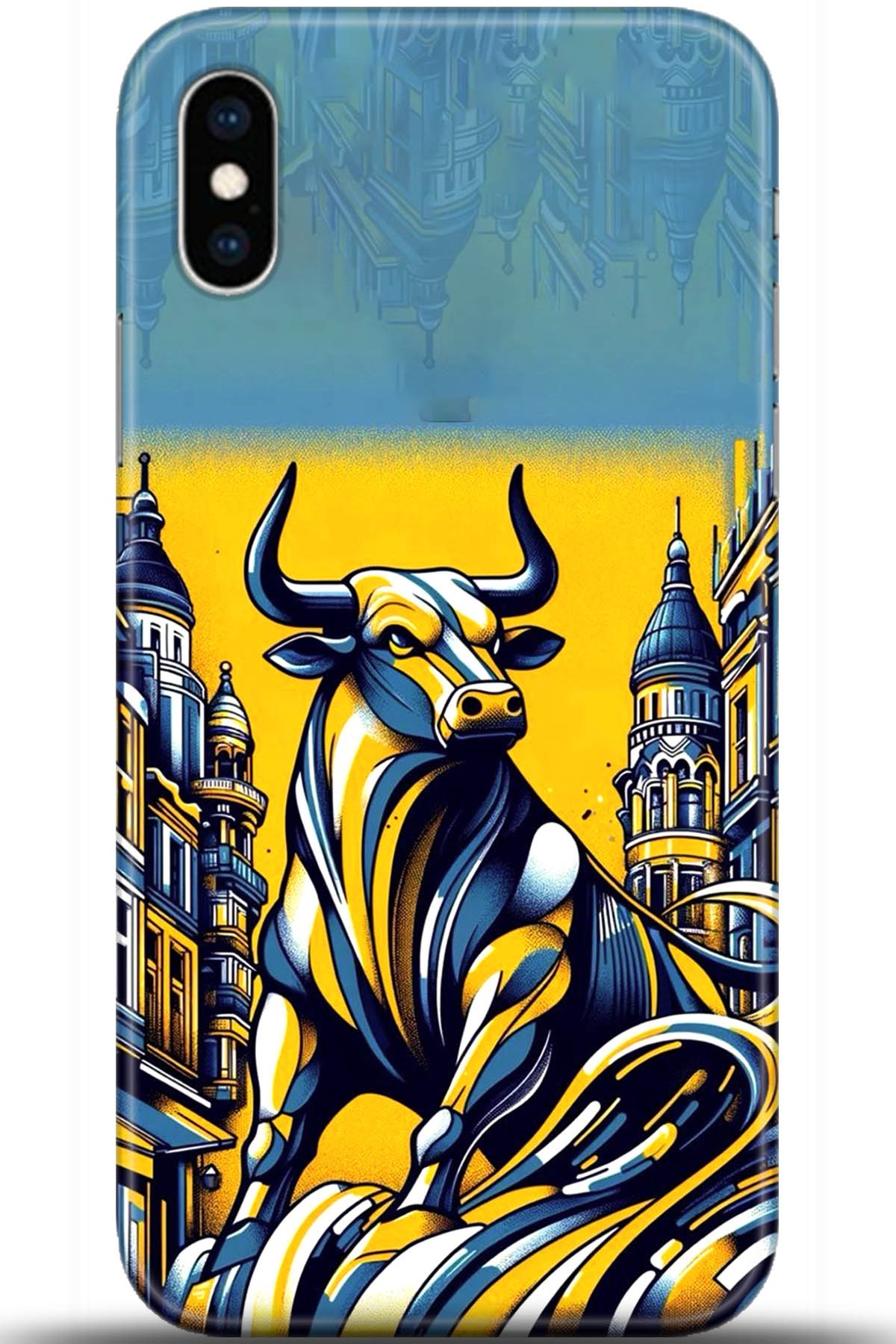 Apple iPhone X Uyumlu Kılıf HD Baskılı Kılıf - Followed Institution 5661