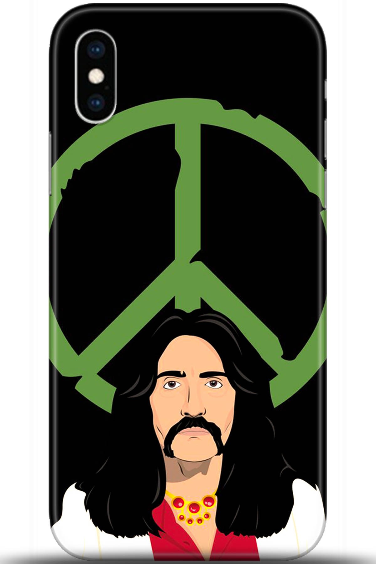 Apple iPhone X Uyumlu Kılıf HD Baskılı Kılıf - Followed Institution 5674