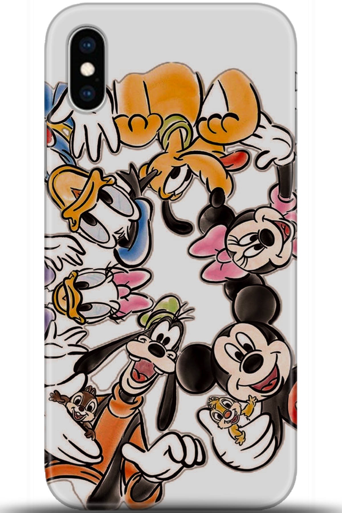 Apple iPhone X Uyumlu Kılıf HD Baskılı Kılıf - Followed Institution 5683