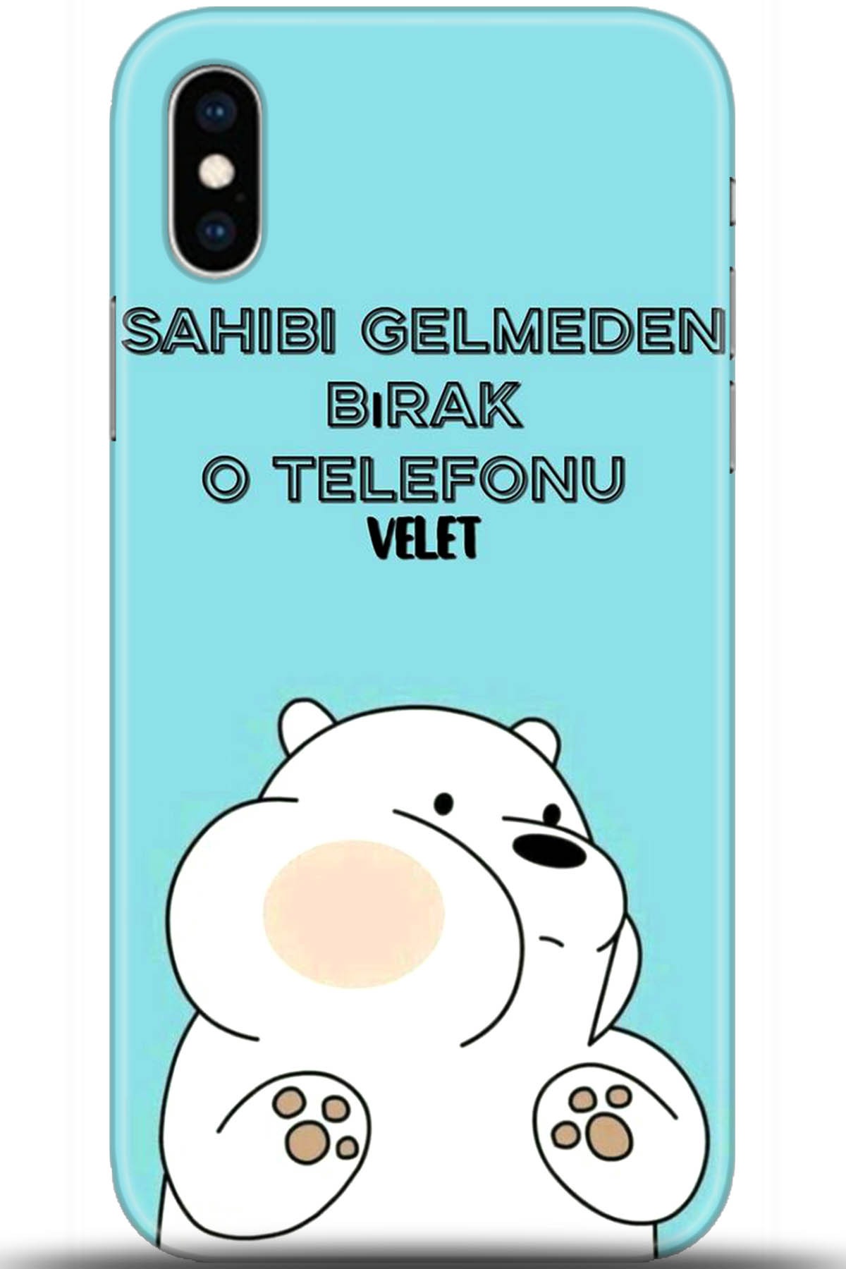 Apple iPhone X Uyumlu Kılıf HD Baskılı Kılıf - Followed Institution 5687