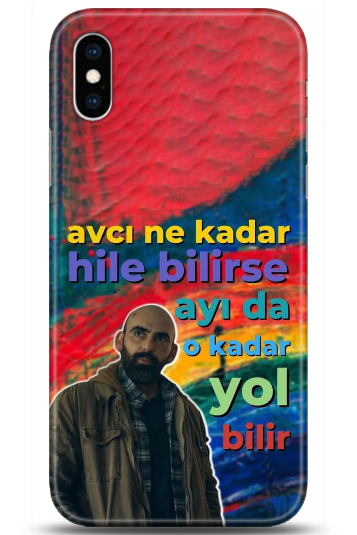 Apple iPhone XS Uyumlu Kılıf HD Baskılı Kılıf - Followed Institution 5006