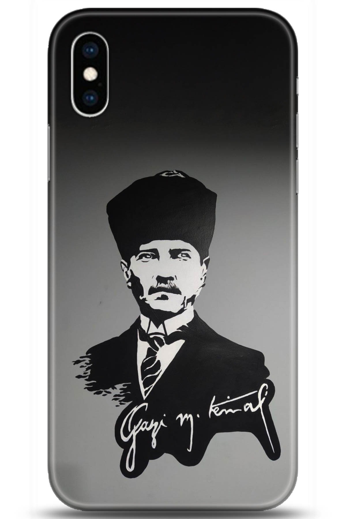 Apple iPhone XS Uyumlu Kılıf HD Baskılı Kılıf - Followed Institution 5112