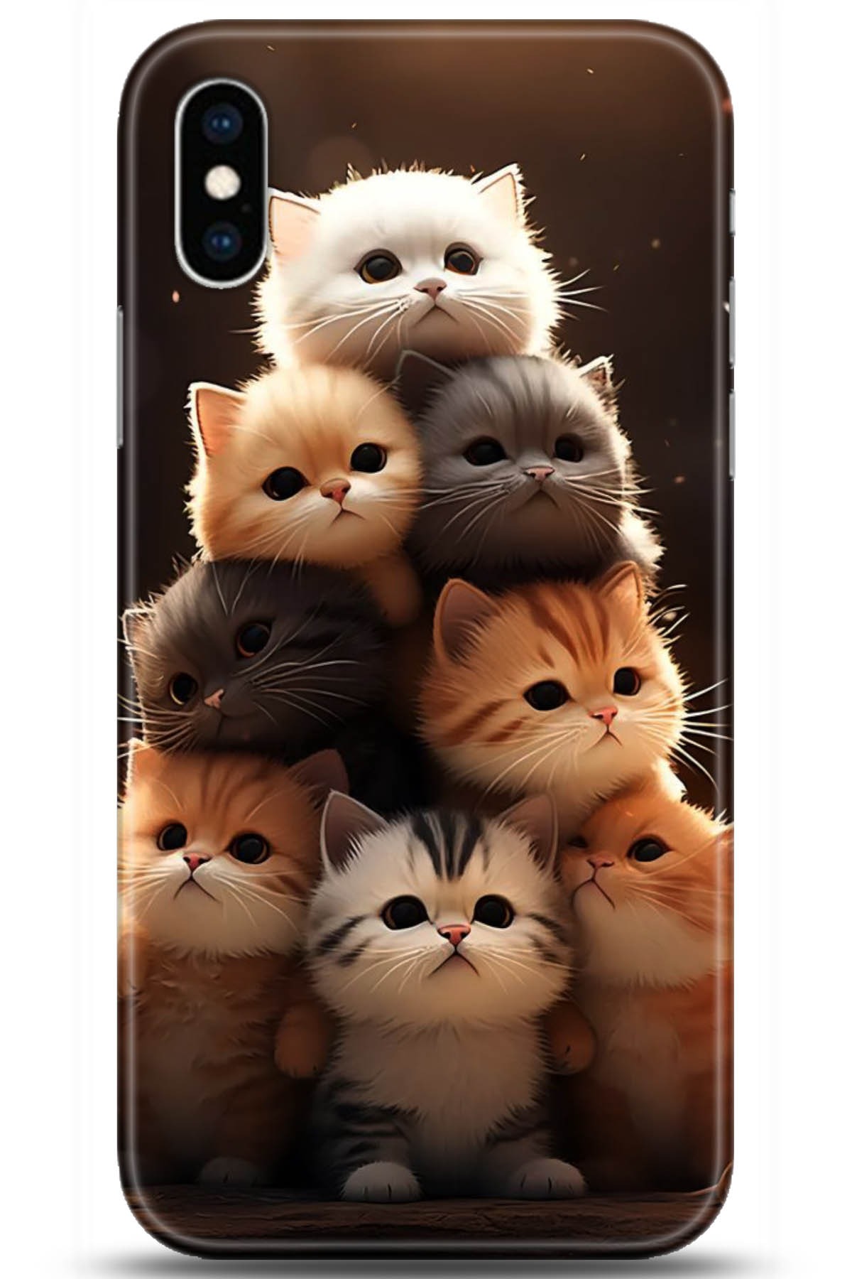 Apple iPhone XS Uyumlu Kılıf HD Baskılı Kılıf - Followed Institution 5113