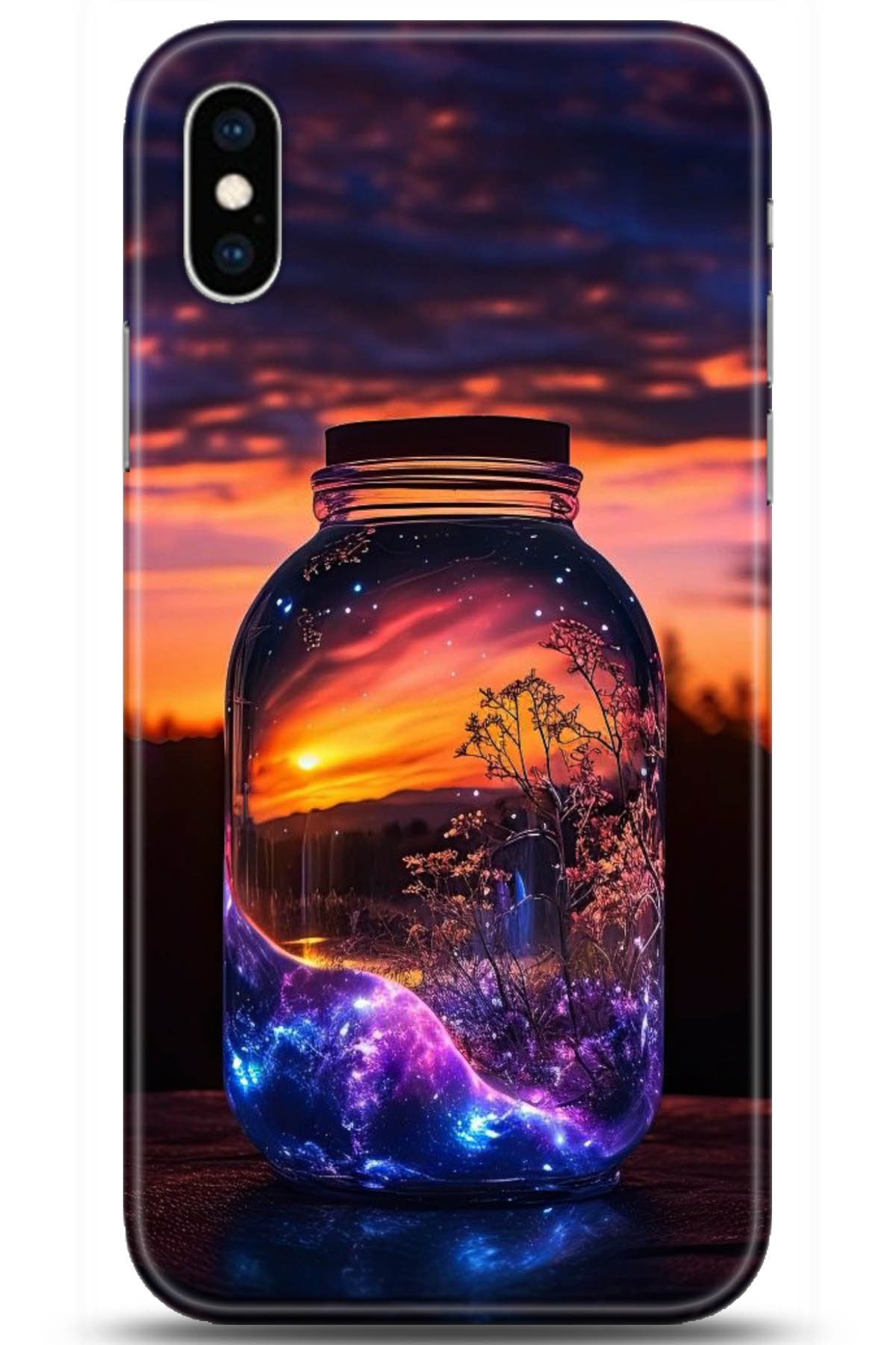 Apple iPhone XS Uyumlu Kılıf HD Baskılı Kılıf - Followed Institution 5118