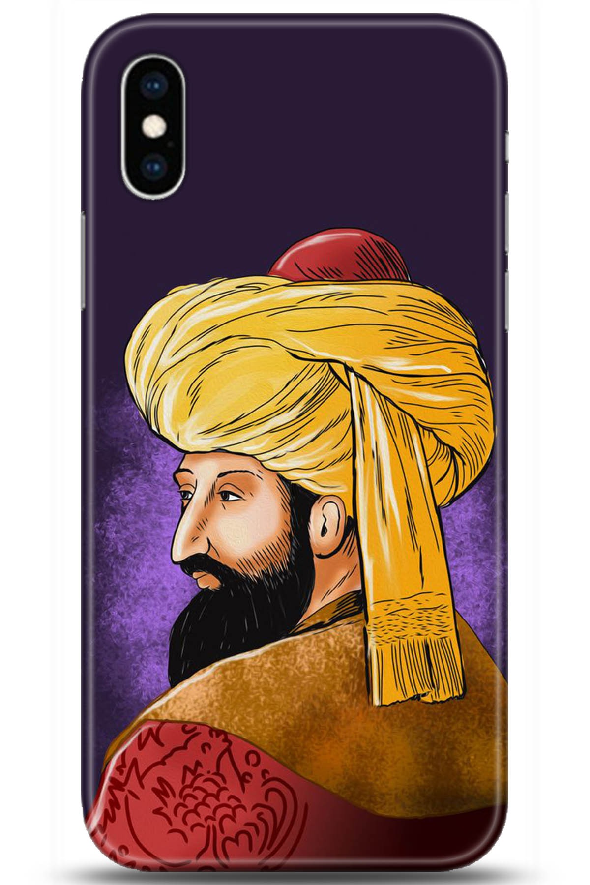 Apple iPhone XS Uyumlu Kılıf HD Baskılı Kılıf - Followed Institution 5205