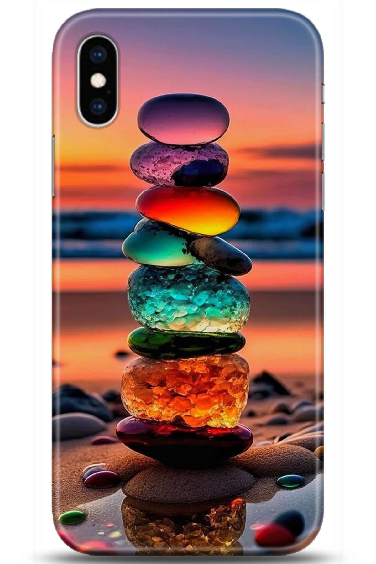 Apple iPhone XS Uyumlu Kılıf HD Baskılı Kılıf - Followed Institution 5235