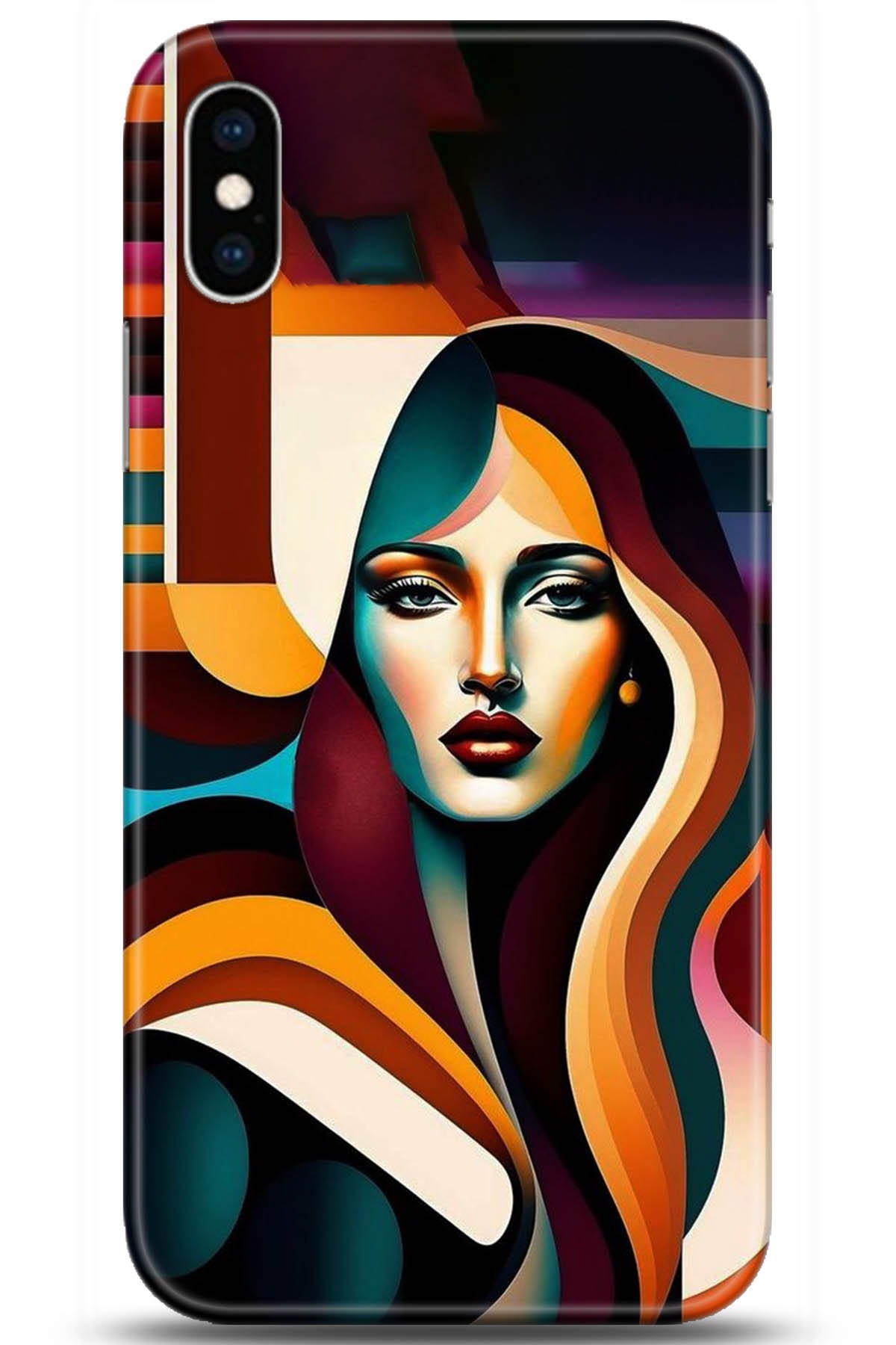 Apple iPhone XS Uyumlu Kılıf HD Baskılı Kılıf - Followed Institution 5245