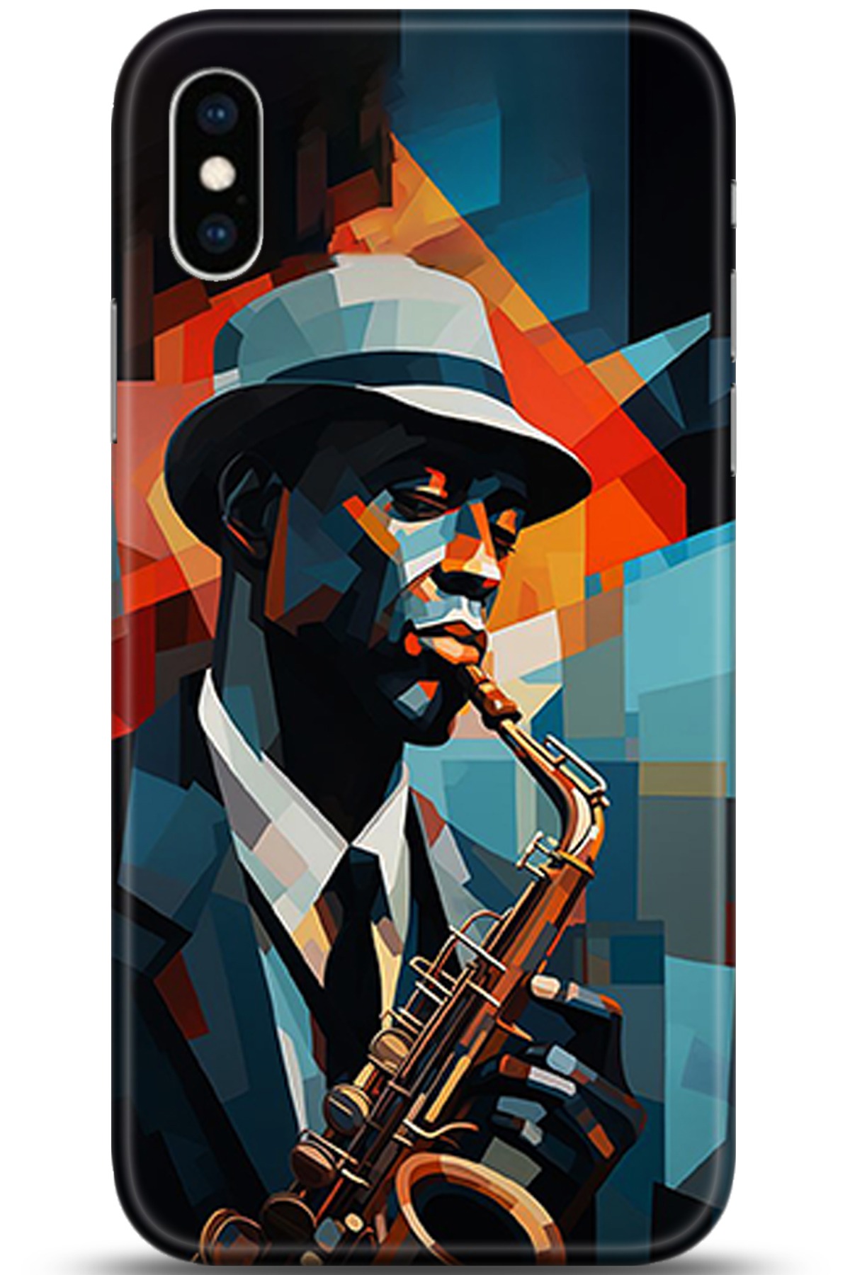 Apple iPhone XS Uyumlu Kılıf HD Baskılı Kılıf - Followed Institution 5326