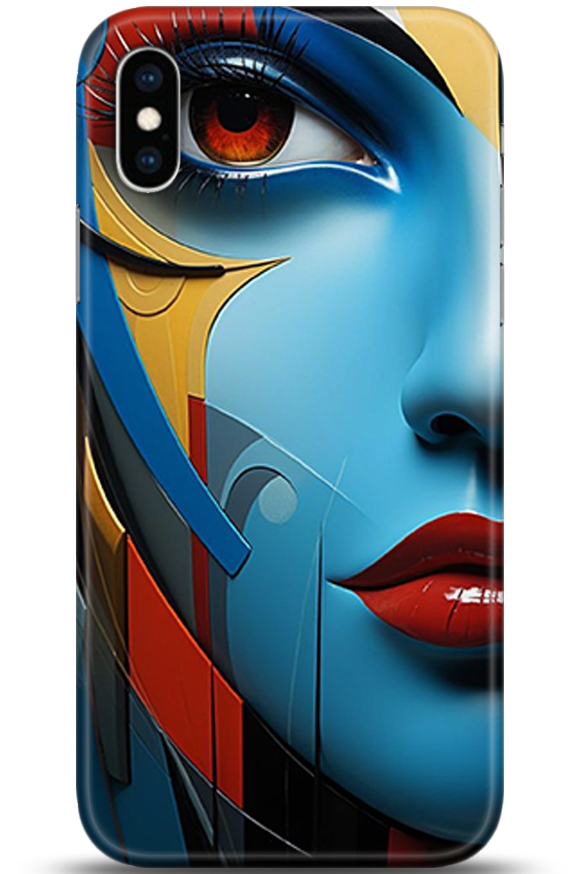 Apple iPhone XS Uyumlu Kılıf HD Baskılı Kılıf - Followed Institution 5355