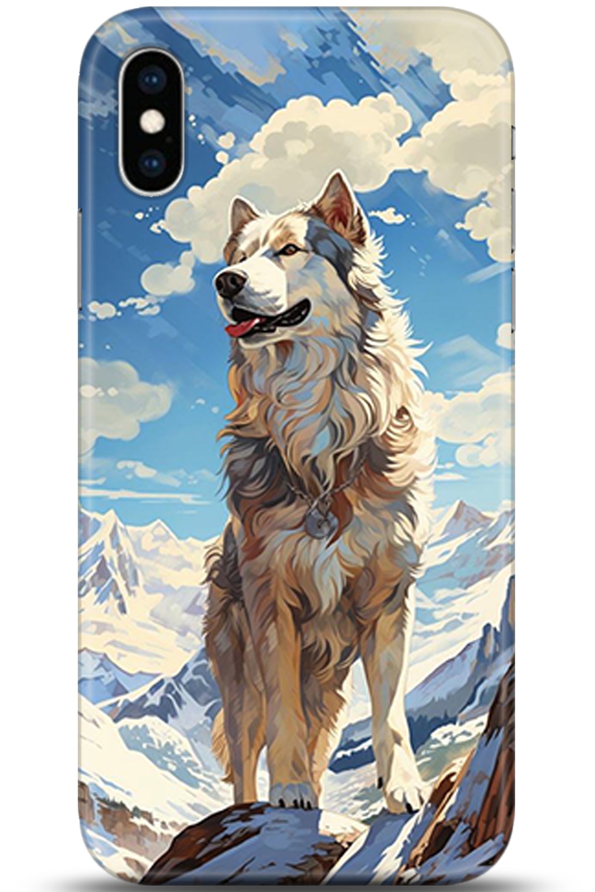 Apple iPhone XS Uyumlu Kılıf HD Baskılı Kılıf - Followed Institution 5357