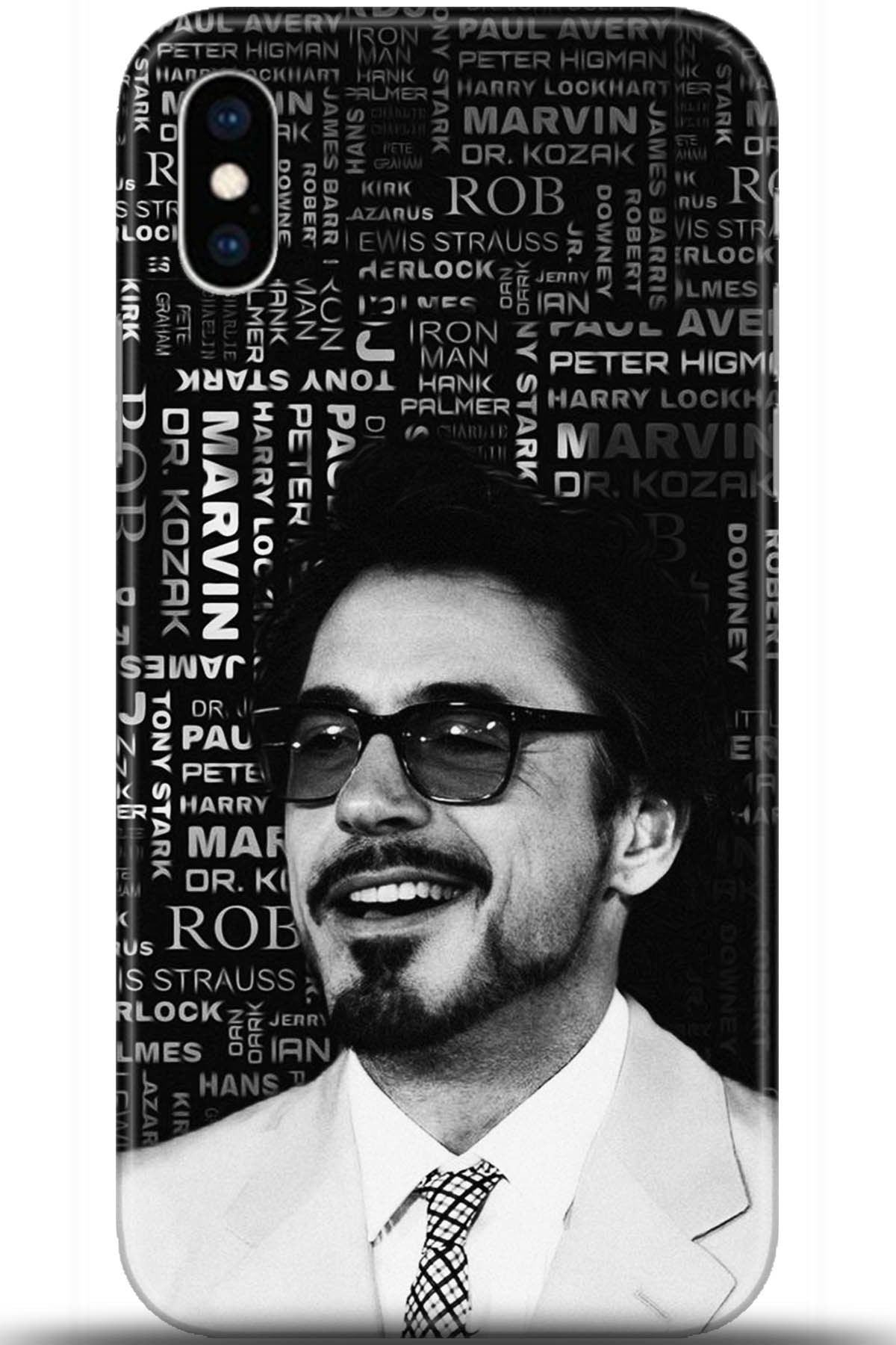 Apple iPhone XS Uyumlu Kılıf HD Baskılı Kılıf - Followed Institution 5397