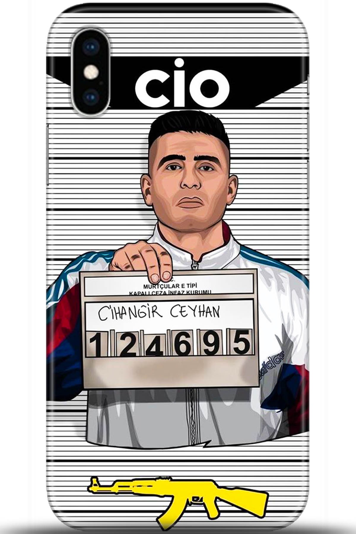 Apple iPhone XS Uyumlu Kılıf HD Baskılı Kılıf - Followed Institution 5411