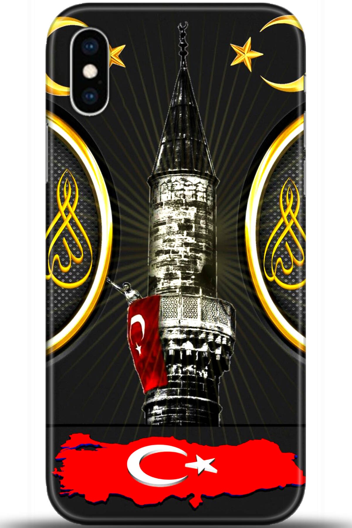 Apple iPhone XS Uyumlu Kılıf HD Baskılı Kılıf - Followed Institution 5486