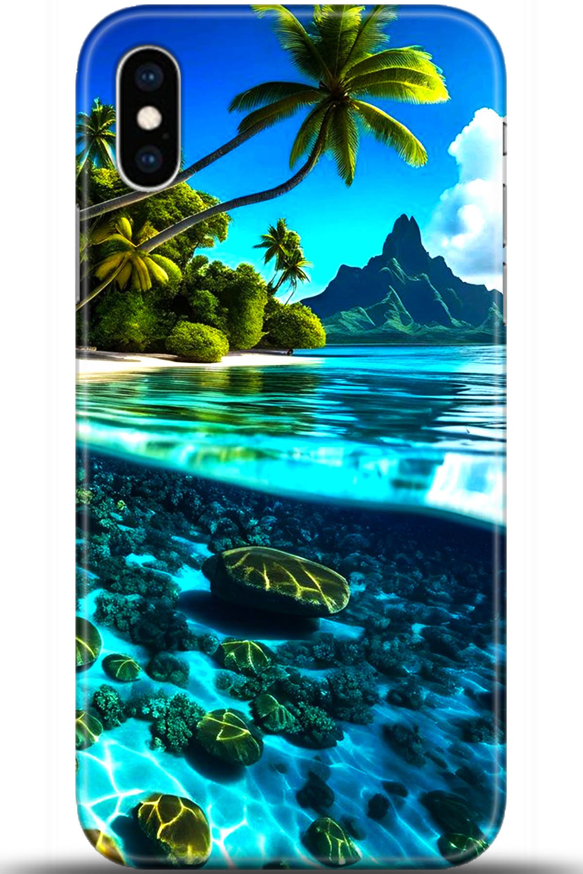 Apple iPhone XS Uyumlu Kılıf HD Baskılı Kılıf - Followed Institution 5491