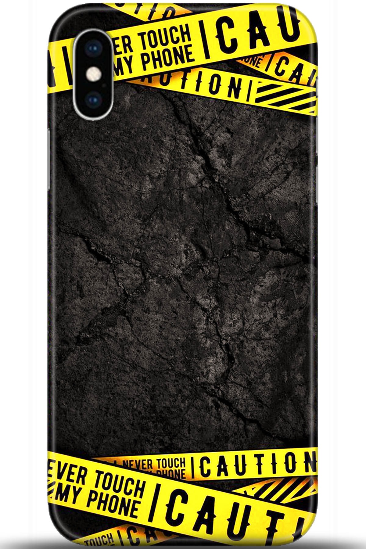 Apple iPhone XS Uyumlu Kılıf HD Baskılı Kılıf - Followed Institution 5514