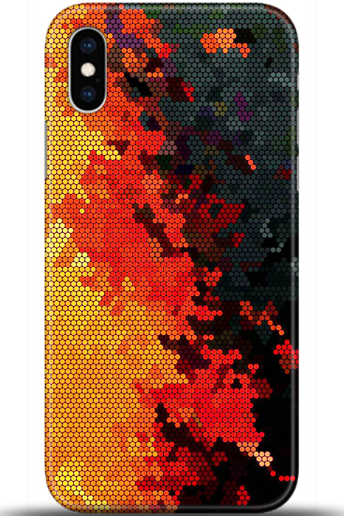 Apple iPhone XS Uyumlu Kılıf HD Baskılı Kılıf - Followed Institution 5540