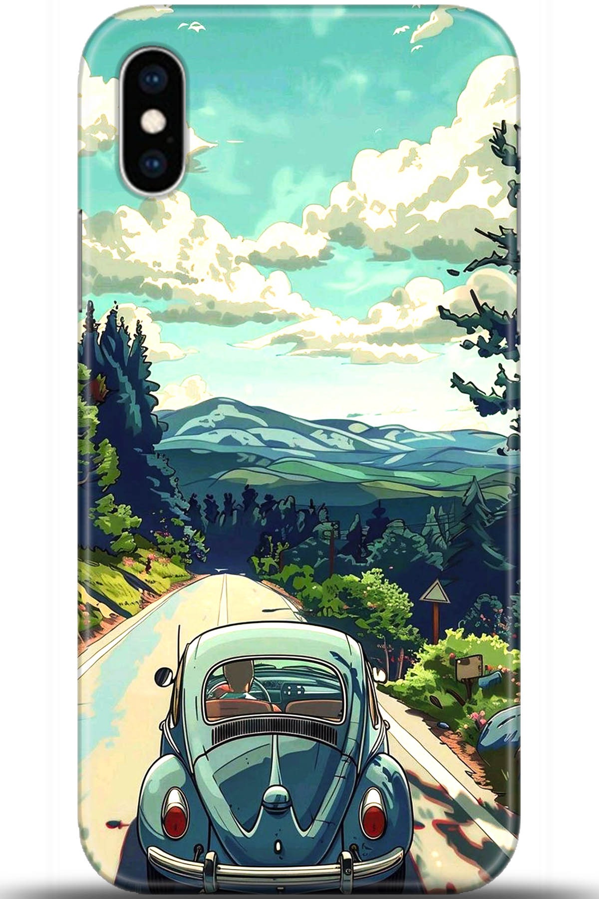 Apple iPhone XS Uyumlu Kılıf HD Baskılı Kılıf - Followed Institution 5563