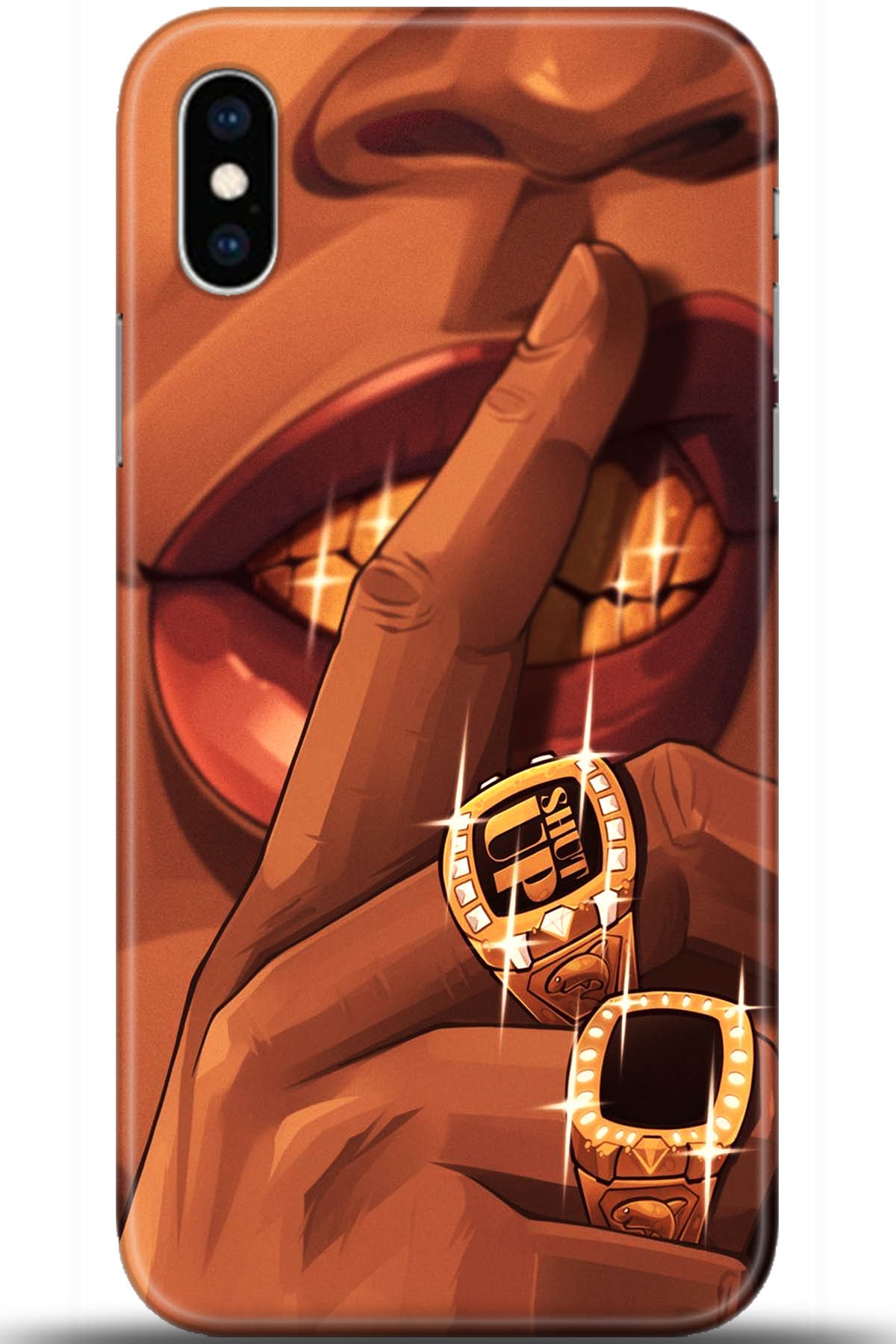 Apple iPhone XS Uyumlu Kılıf HD Baskılı Kılıf - Followed Institution 5631