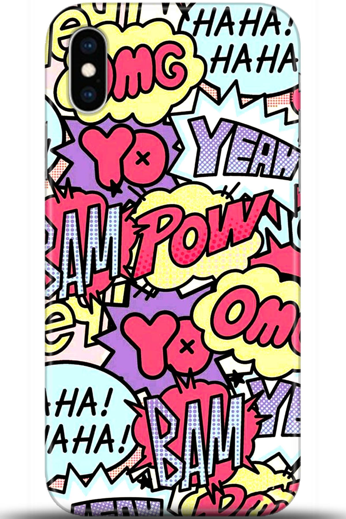 Apple iPhone XS Uyumlu Kılıf HD Baskılı Kılıf - Followed Institution 5682