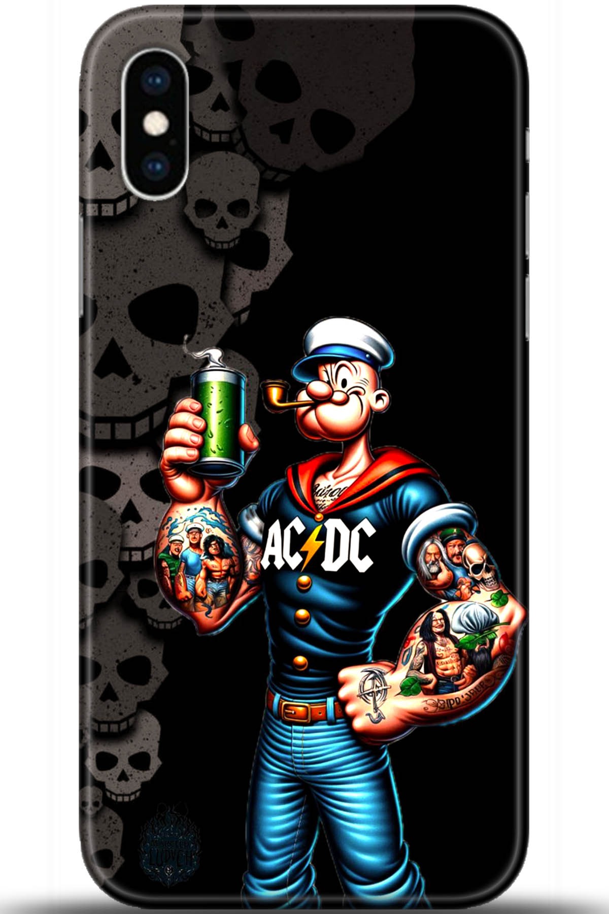 Apple iPhone XS Uyumlu Kılıf HD Baskılı Kılıf - Followed Institution 5696