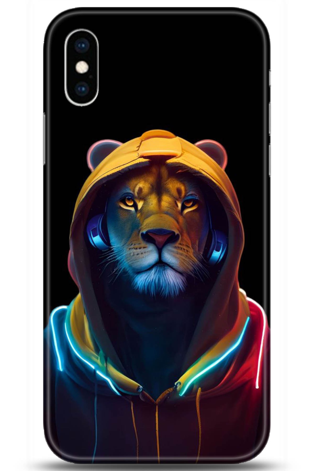 Apple iPhone XS Max Uyumlu Kılıf HD Baskılı Kılıf - Followed Institution 5057