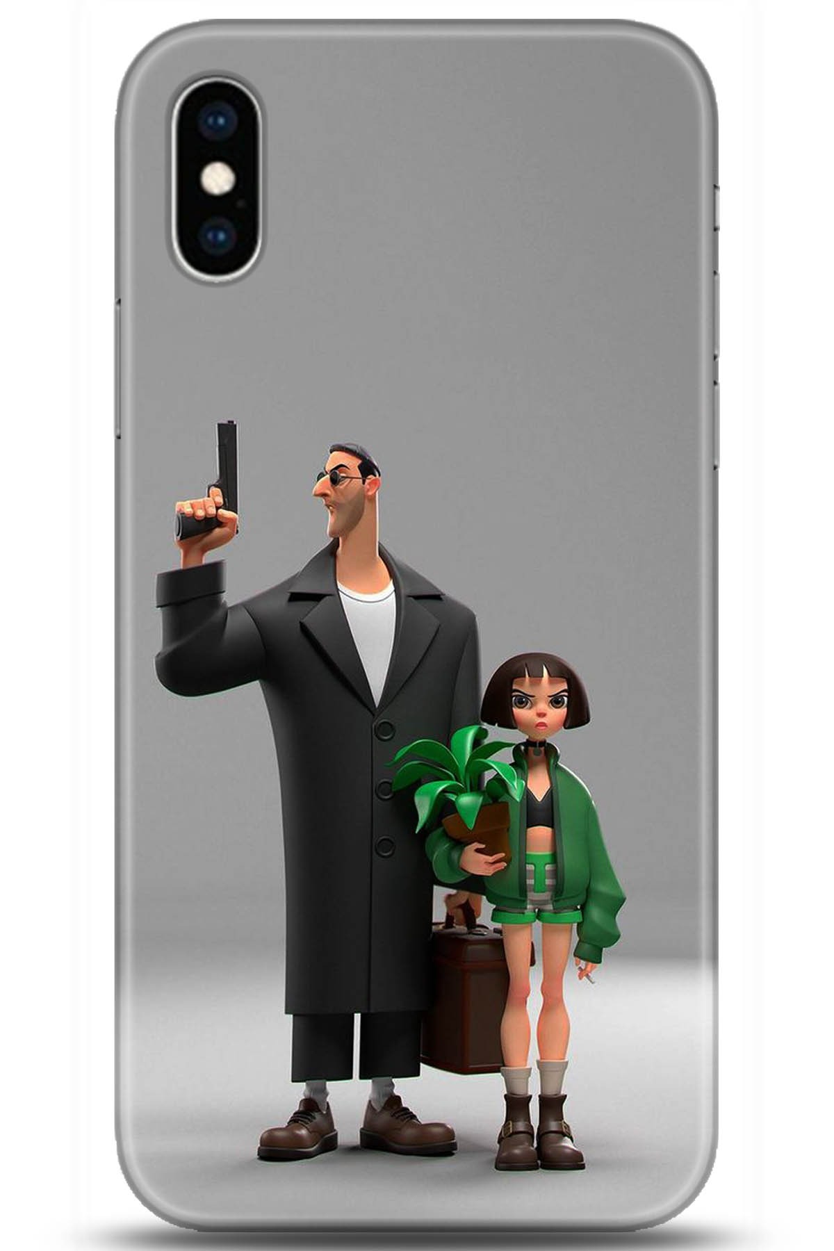 Apple iPhone XS Max Uyumlu Kılıf HD Baskılı Kılıf - Followed Institution 5079