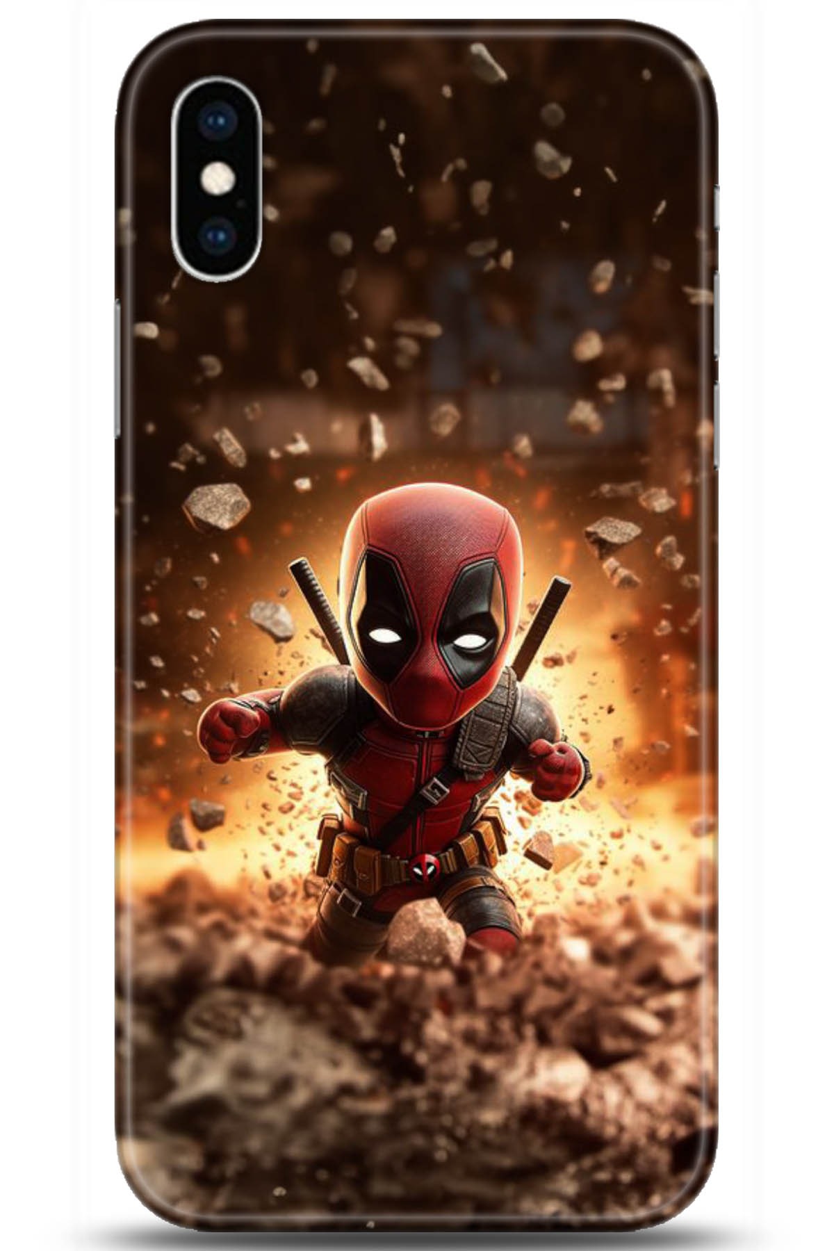 Apple iPhone XS Max Uyumlu Kılıf HD Baskılı Kılıf - Followed Institution 5082