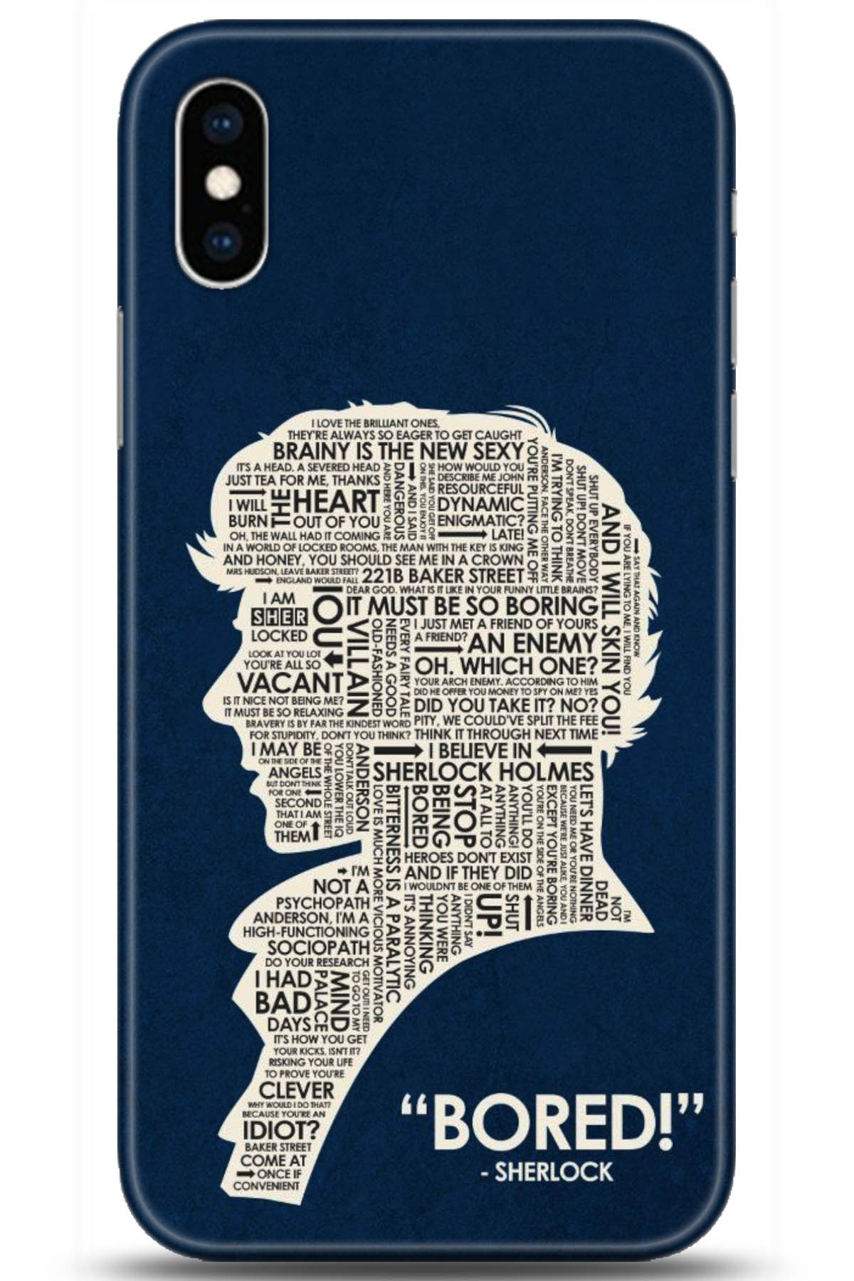 Apple iPhone XS Max Uyumlu Kılıf HD Baskılı Kılıf - Followed Institution 5156