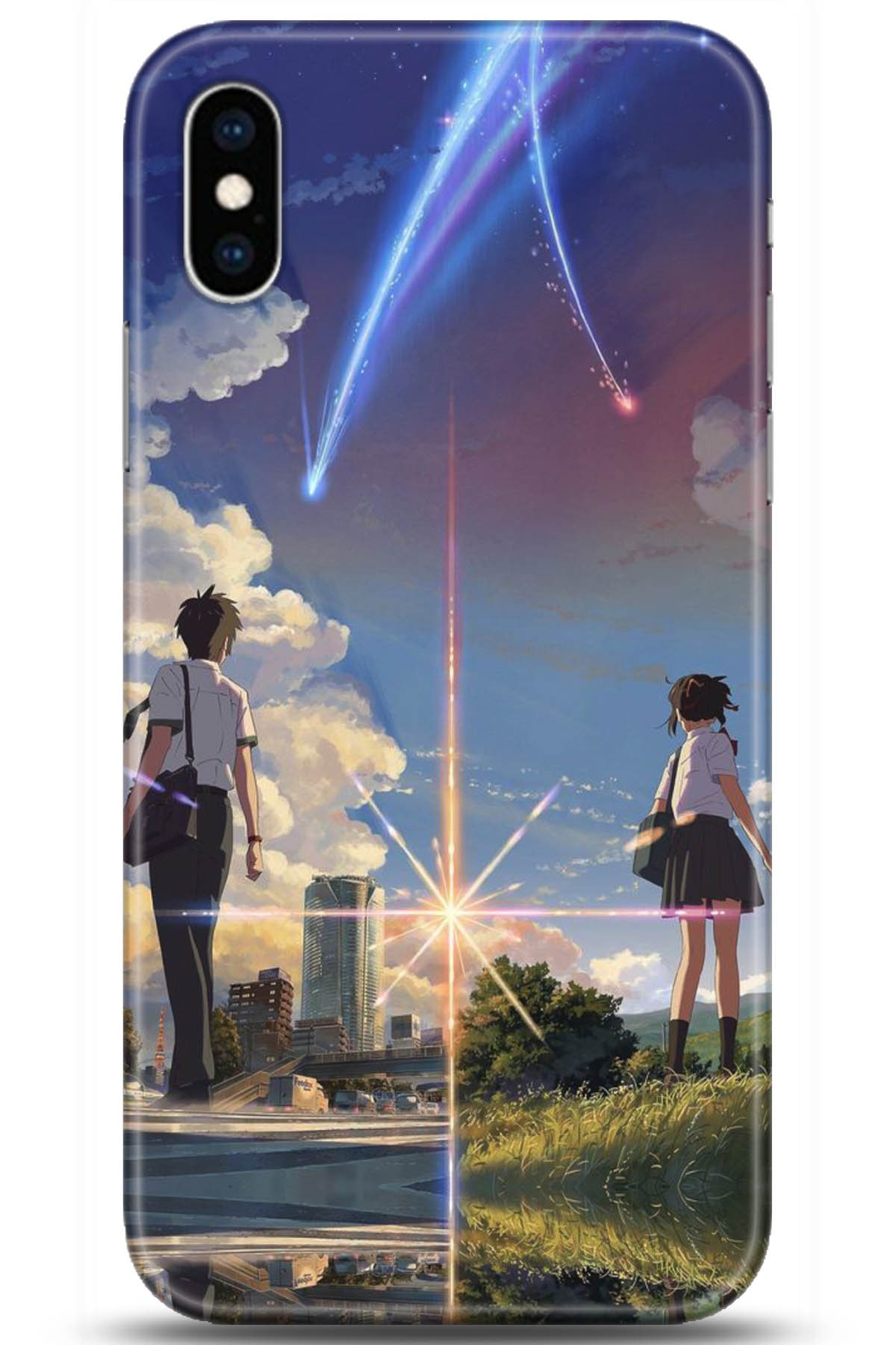 Apple iPhone XS Max Uyumlu Kılıf HD Baskılı Kılıf - Followed Institution 5176