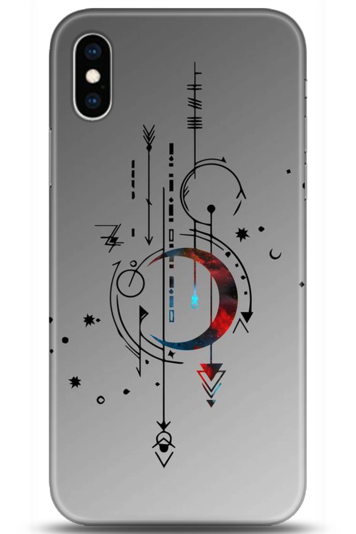 Apple iPhone XS Max Uyumlu Kılıf HD Baskılı Kılıf - Followed Institution 5182