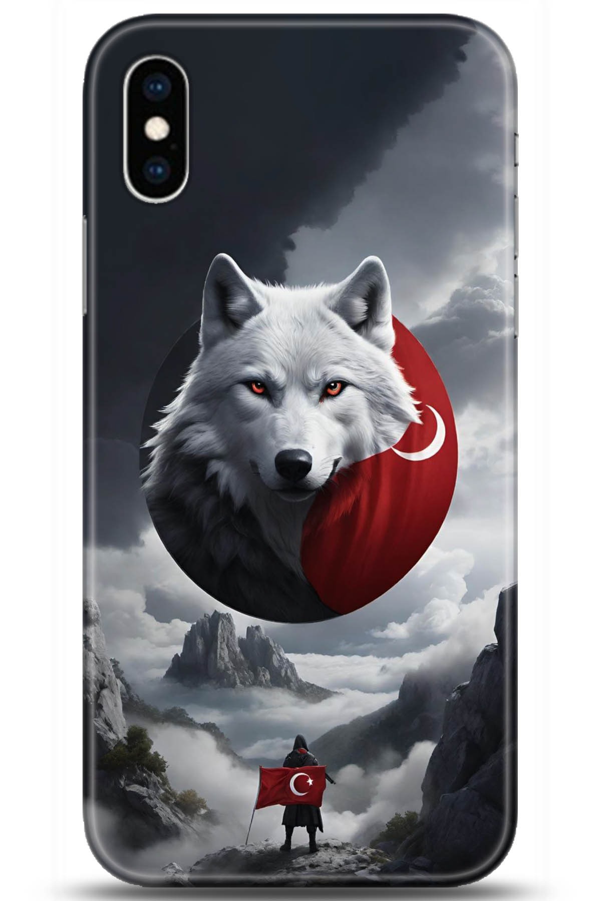 Apple iPhone XS Max Uyumlu Kılıf HD Baskılı Kılıf - Followed Institution 5189