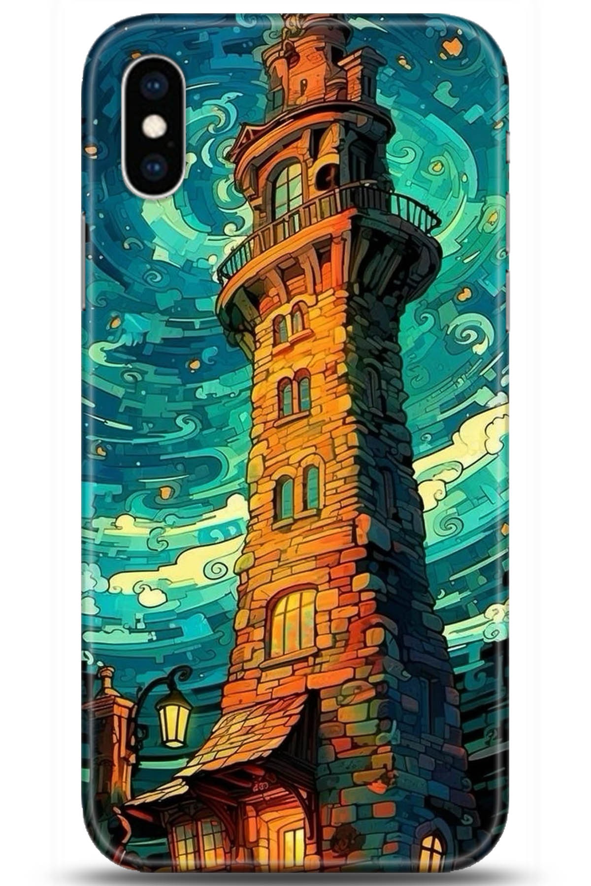 Apple iPhone XS Max Uyumlu Kılıf HD Baskılı Kılıf - Followed Institution 5233