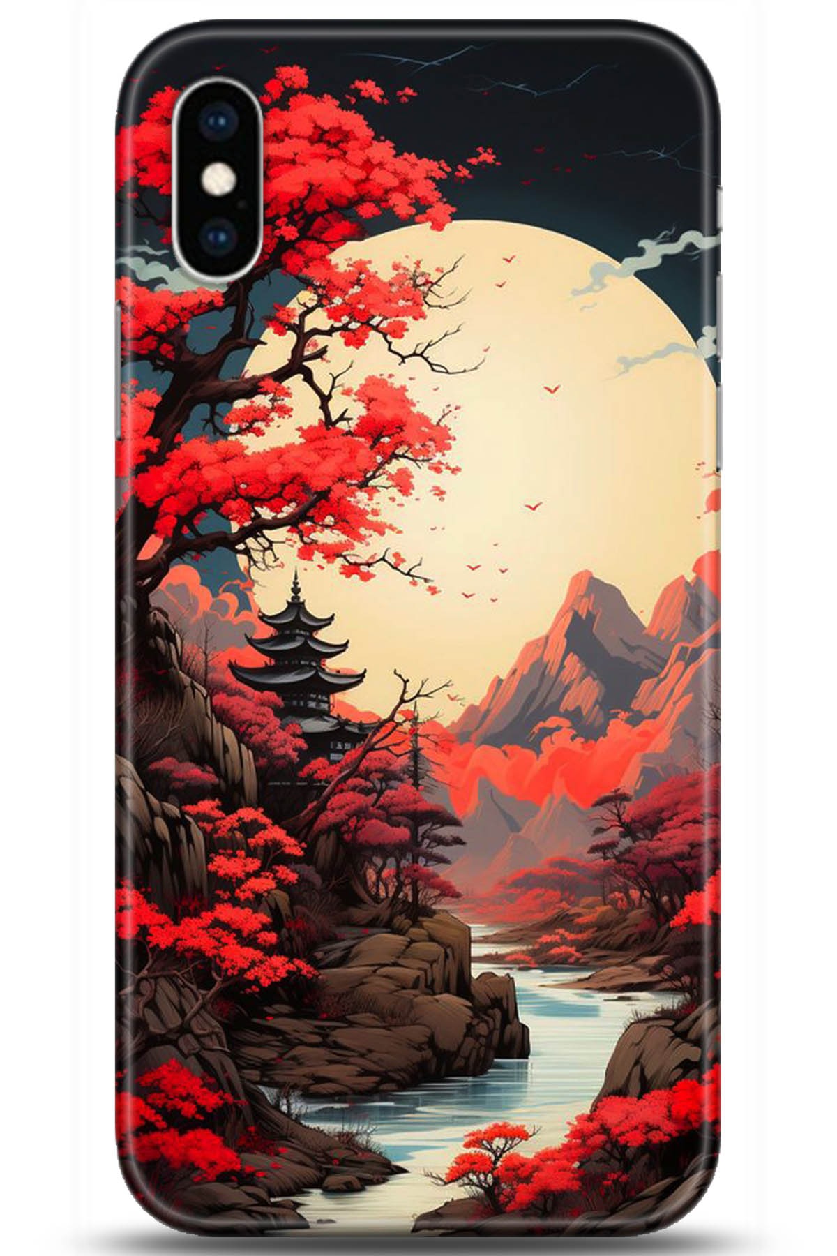 Apple iPhone XS Max Uyumlu Kılıf HD Baskılı Kılıf - Followed Institution 5242