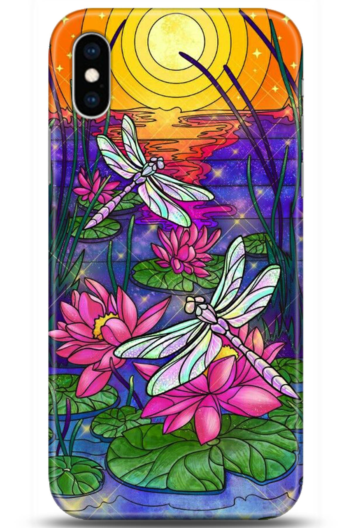 Apple iPhone XS Max Uyumlu Kılıf HD Baskılı Kılıf - Followed Institution 5274