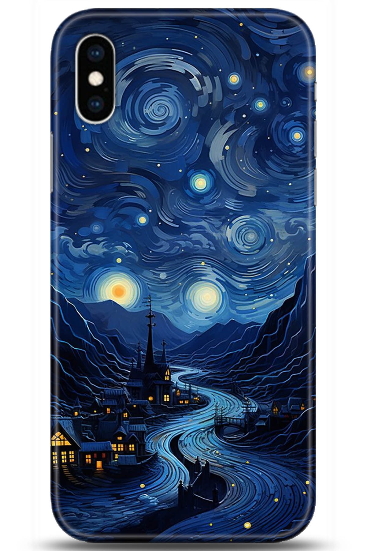 Apple iPhone XS Max Uyumlu Kılıf HD Baskılı Kılıf - Followed Institution 5276