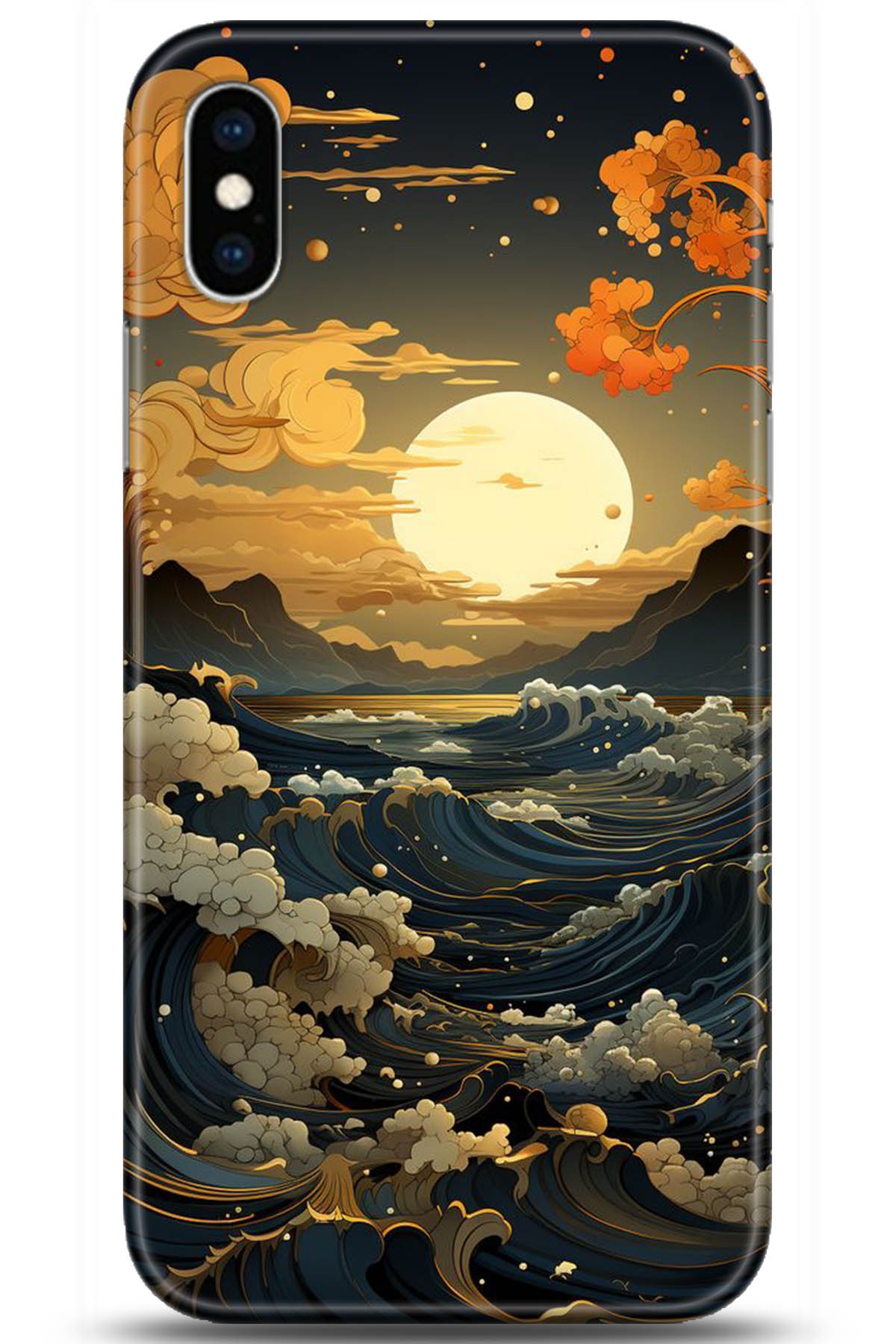 Apple iPhone XS Max Uyumlu Kılıf HD Baskılı Kılıf - Followed Institution 5278