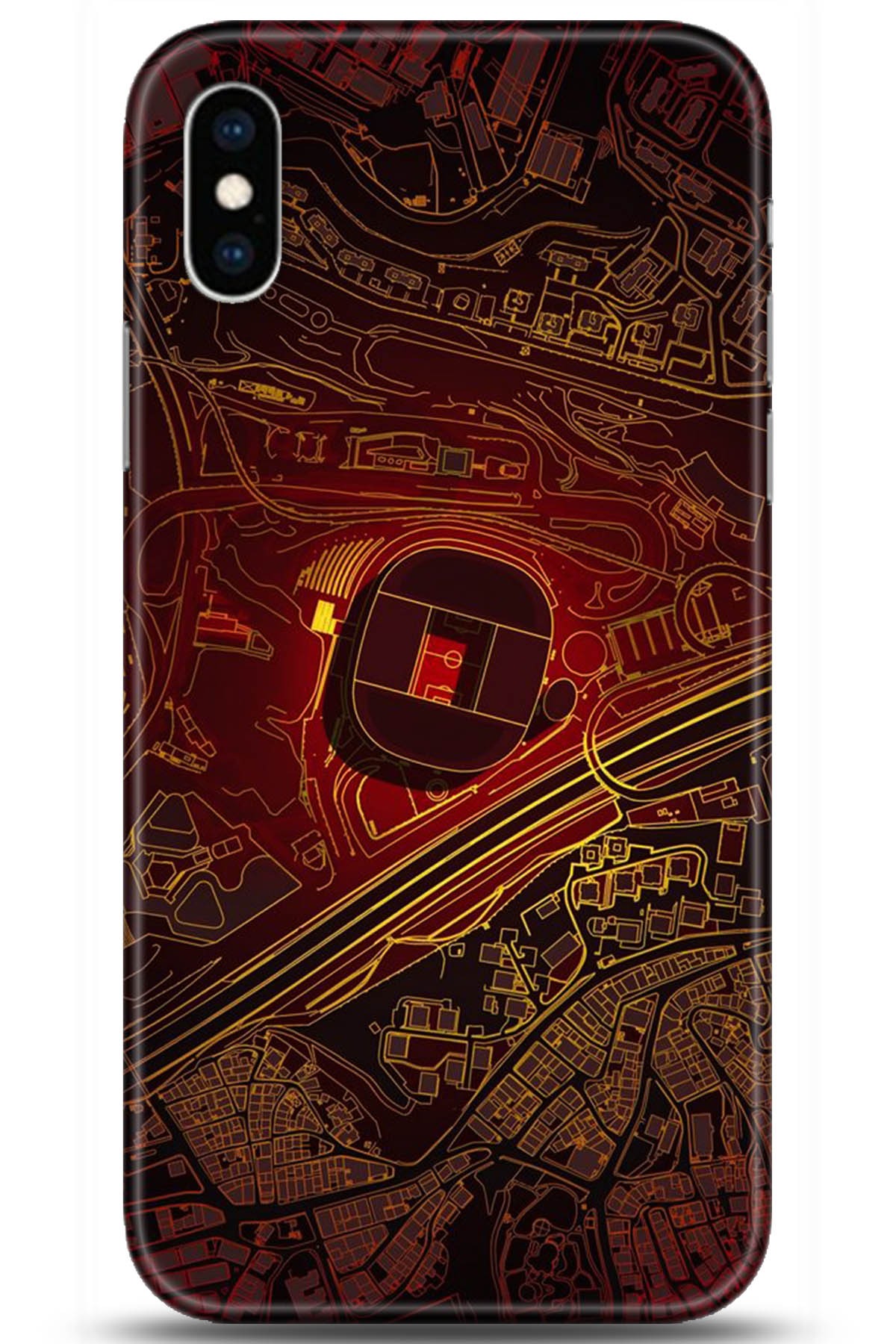 Apple iPhone XS Max Uyumlu Kılıf HD Baskılı Kılıf - Followed Institution 5297