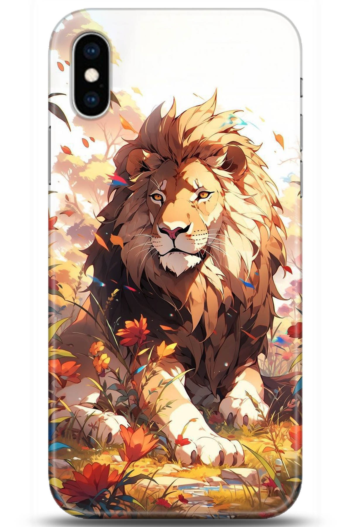 Apple iPhone XS Max Uyumlu Kılıf HD Baskılı Kılıf - Followed Institution 5311