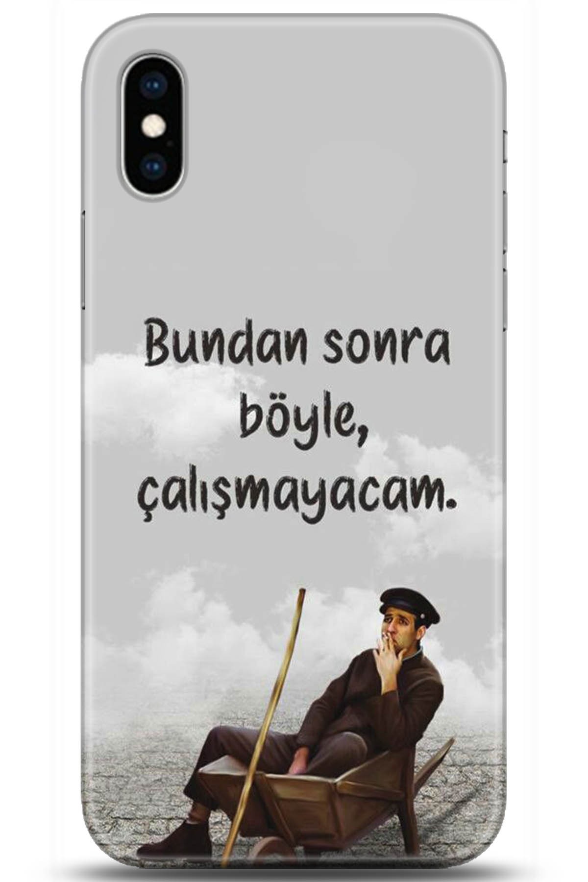 Apple iPhone XS Max Uyumlu Kılıf HD Baskılı Kılıf - Followed Institution 5314