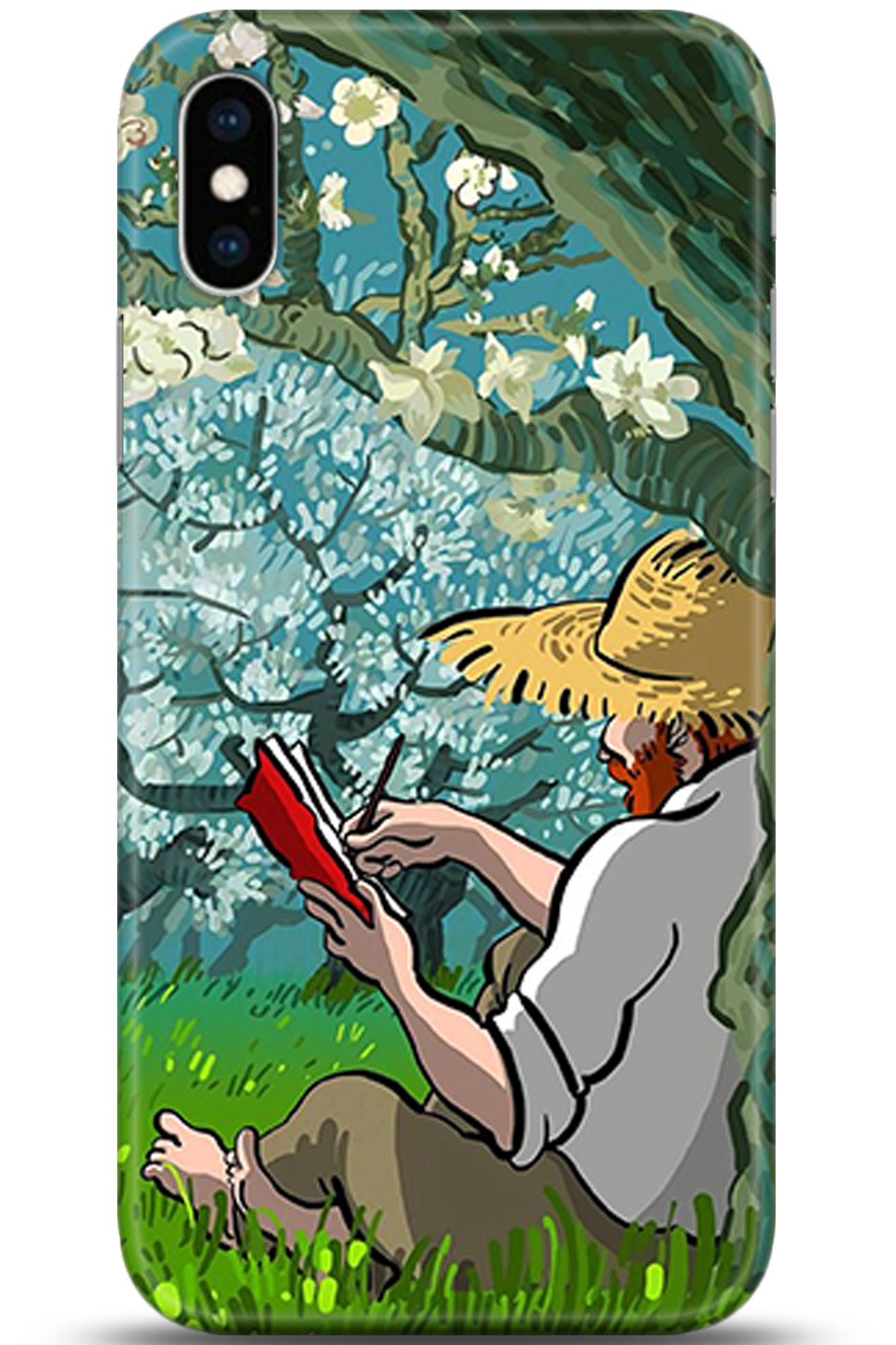 Apple iPhone XS Max Uyumlu Kılıf HD Baskılı Kılıf - Followed Institution 5343