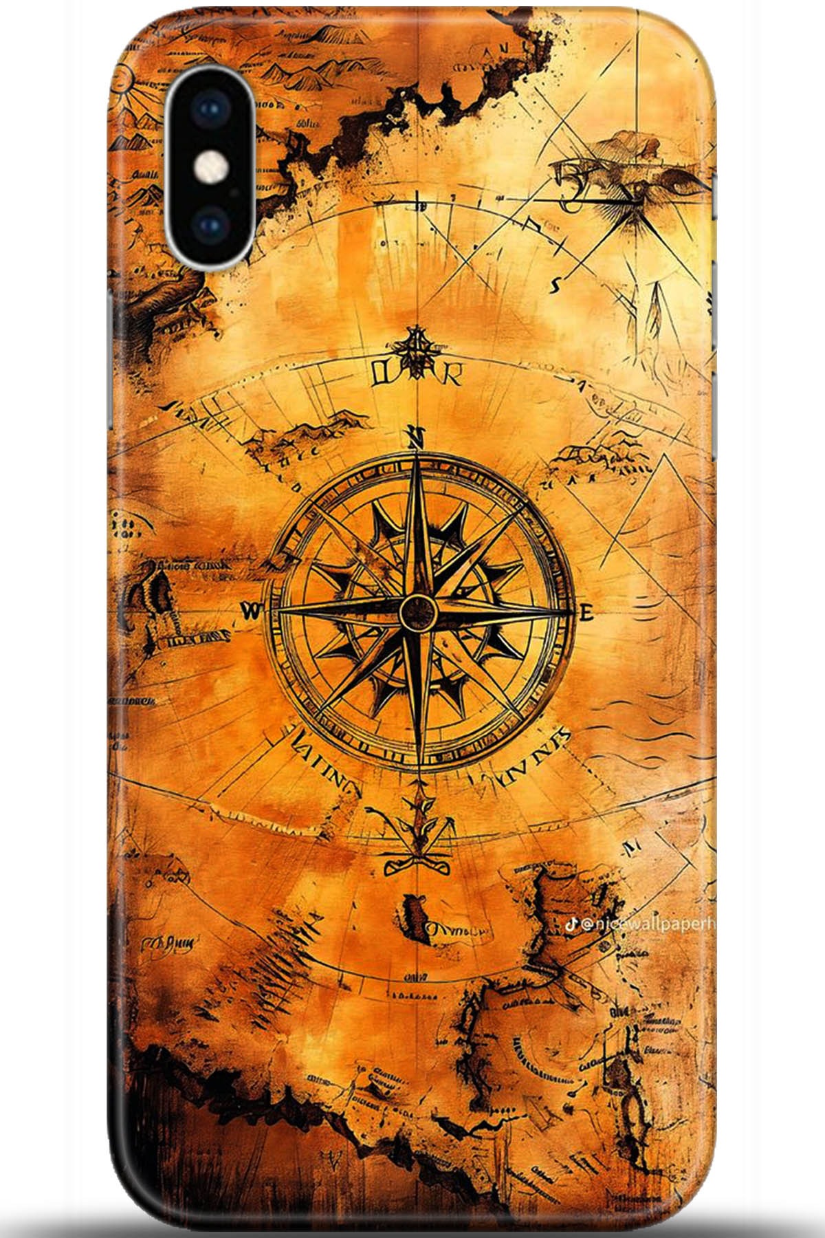 Apple iPhone XS Max Uyumlu Kılıf HD Baskılı Kılıf - Followed Institution 5383